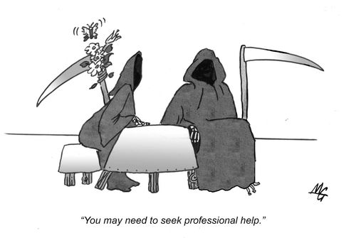 "You may need to seek professional help."