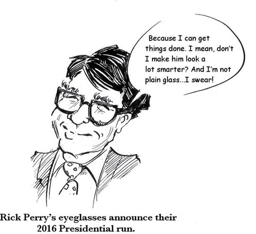 'Because I can get things done. I mean, don't I make him look a lot smarter? And I'm not plain glass. . . I swear!'