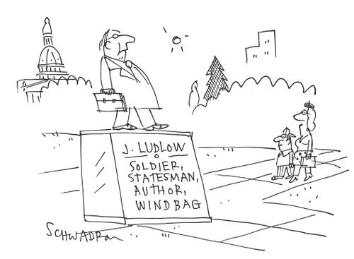 J. Ludlow: Soldier, Statesman, Author, Windbag.