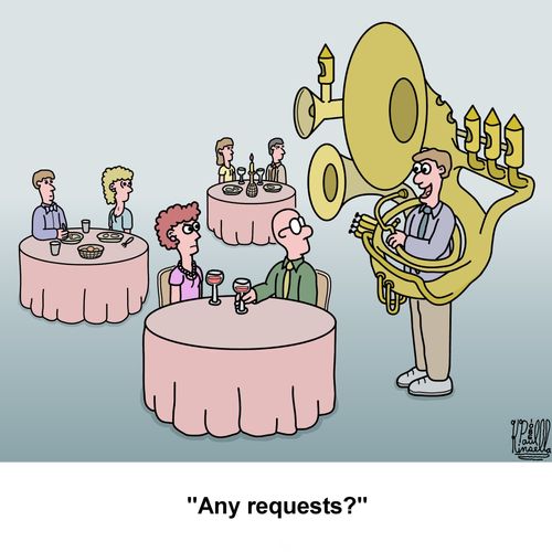 "Any requests?"