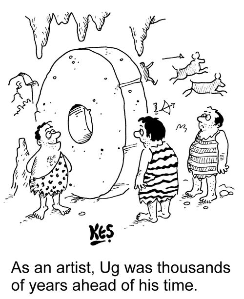 As an artist, Ug was thousands of years ahead of his time.