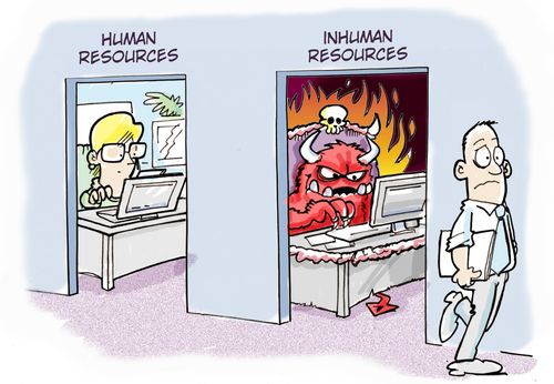 Human Resources and Inhuman Resources