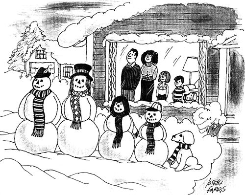 Family of Snowmen