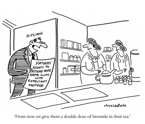 'From now on give them a double dose of bromide in their tea.'