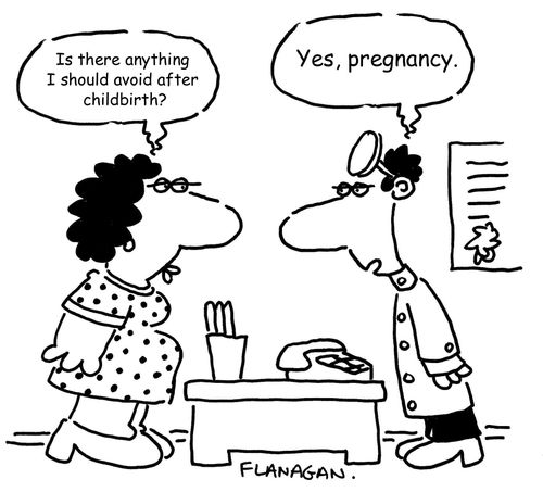 "Is there anything I should avoid after childbirth?" 