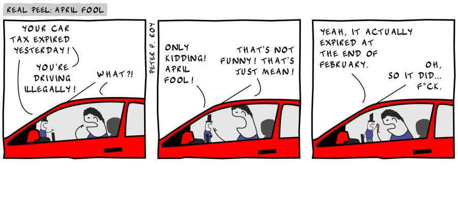 Real Peel - April Fool