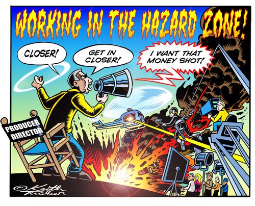 Working in the Hazard Zone!