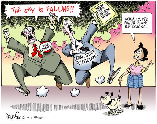 "The sky is falling!"