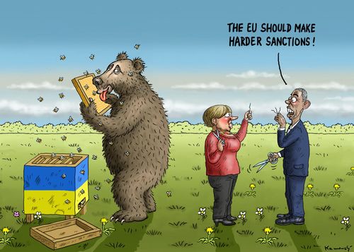 'The EU should make harder sanctions!'