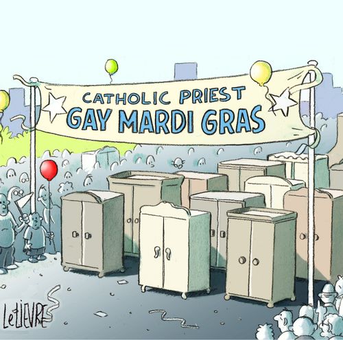 Catholic Priest Gay Mardi Gras