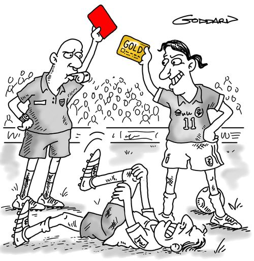 Red Card - Gold Card.
