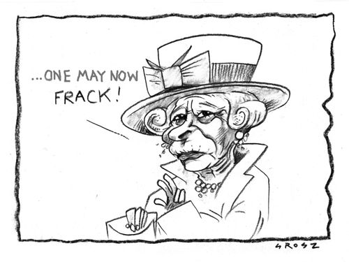 '...one may now frack!'