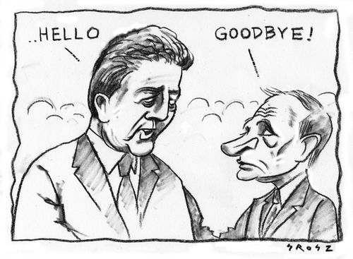 Petro Poroshenko Ukrainian President-elect and Russian President Vladimir Putin spoke briefly at the WW11 D-Day anniversary in France.