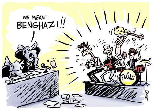 We meant Benghazi!