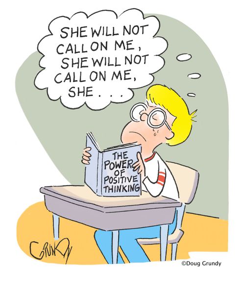 'She will not call on me, she will not call on me, she. . .'