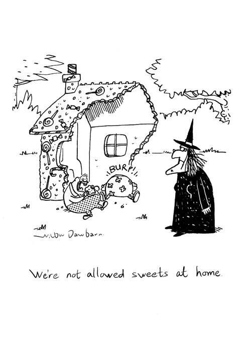 'We're not allowed sweets at home.'