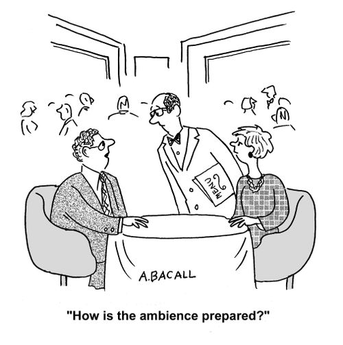 'How is the ambience prepared?'