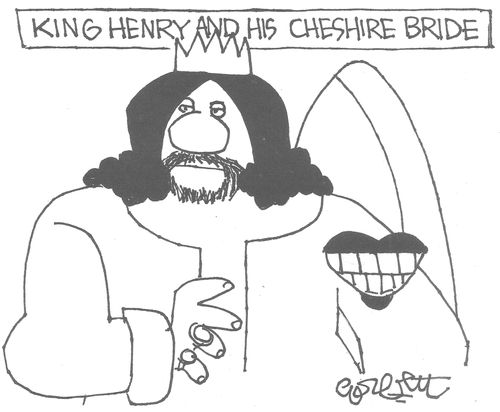 King Henry and his Cheshire bride