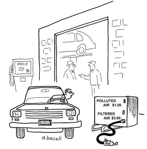 Polluted Air Pump