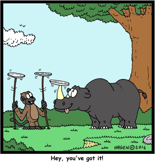 'Hey, you've got it!'