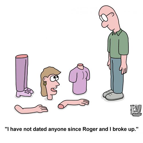 "I have not dated anyone since Roger and I broke up."
