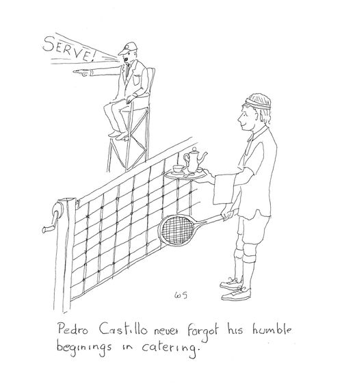 Pedro Castillo never forgot his humble beginnings in catering.