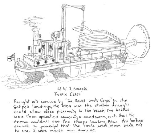 WW1 Secrets: Puffin Class.