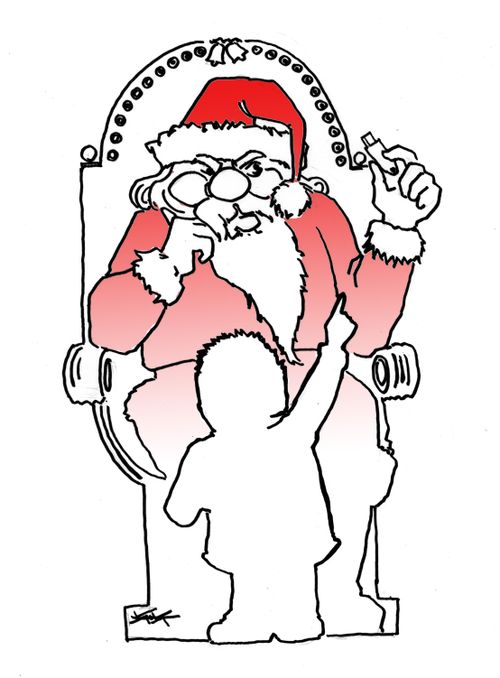 Santa and New Technology