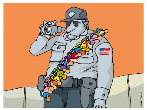 Children at the border.