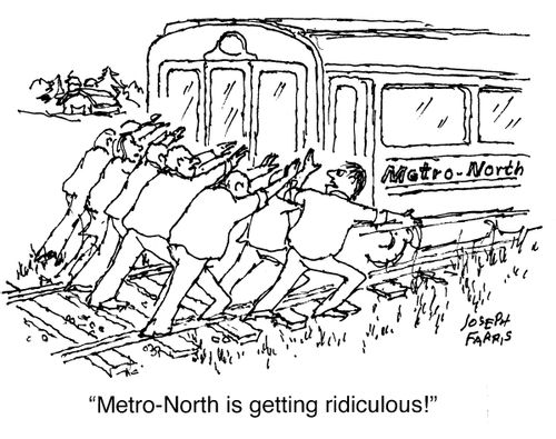"Metro-North is getting ridiculous!"