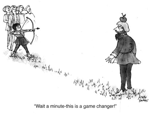 "Wait a minute-this is a game changer!"
