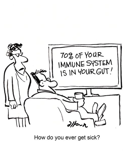 'How do you ever get sick?'