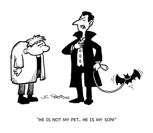 'He is not my pet...he is my son!'