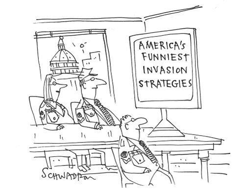American's Funniest Invasion Strategies.