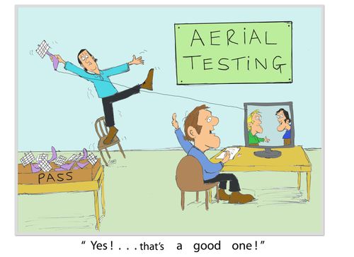'Yes!. . . that's a good one!'