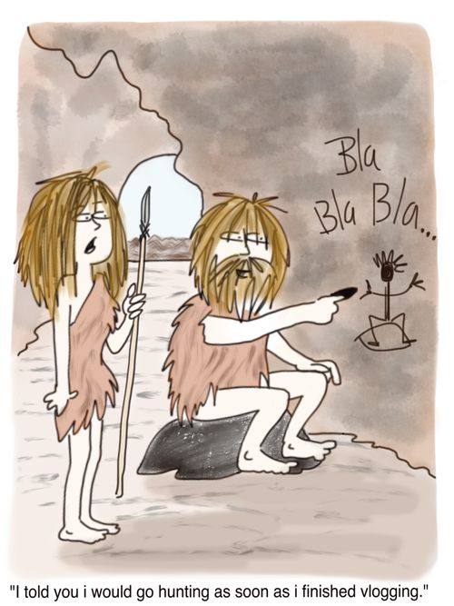 "I told you i would go hunting as soon as i finished blogging."