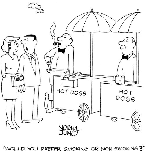 "Would you prefer smoking or non smoking?"