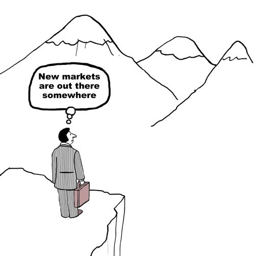 'New markets are out there somewhere.'