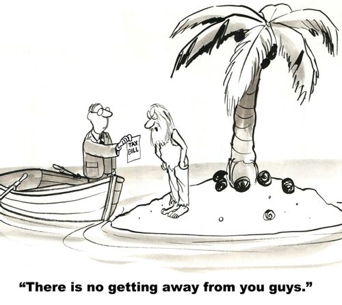 "There's no getting away from you guys."