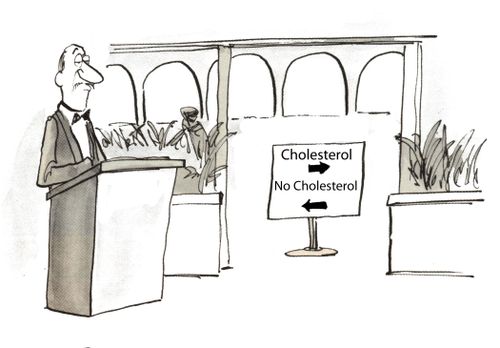 Cholesterol, No Cholesterol.