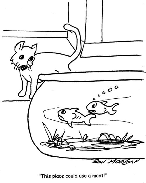 "This place could use a moat!"