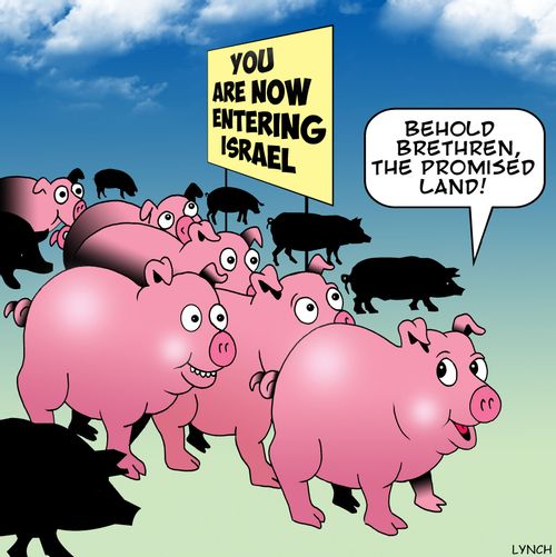 'Behold brethren, the promised land!'