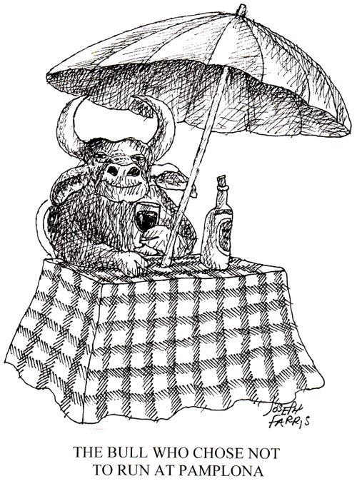 The Bull Who Chose Not To Run At Pamplona