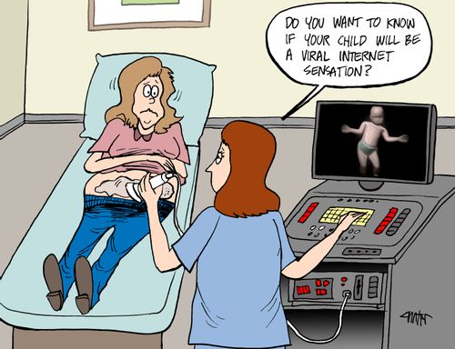 'Do you want to know if your child will be a viral internet sensation?'