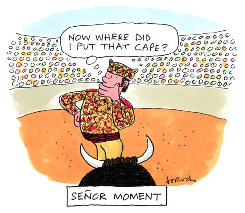 'Now where did I put that cape?'