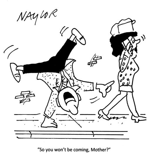 'So you won't be coming, Mother?'