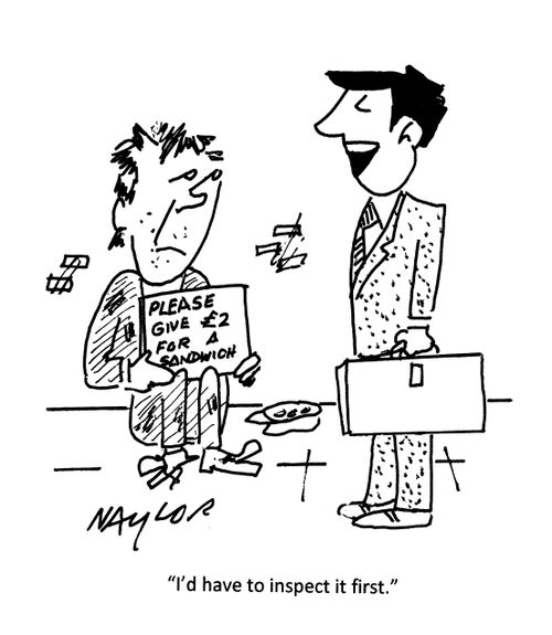 'I'd have to inspect it first.'