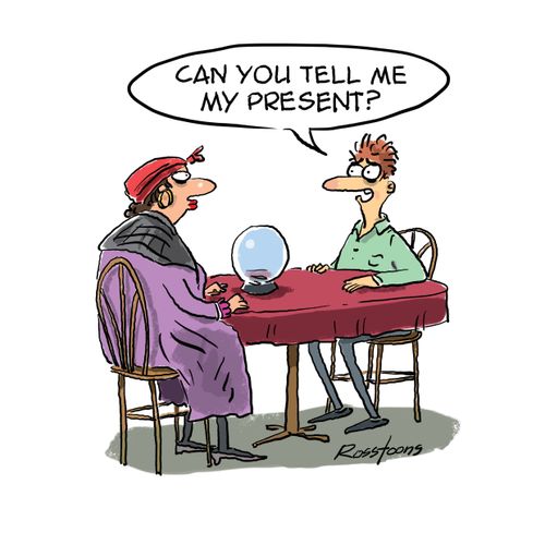 'Can you tell me my present?'