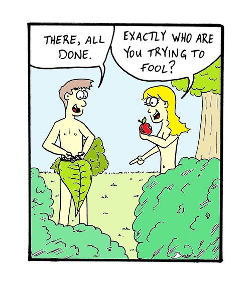 'Exactly who are you trying to fool?'