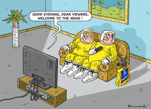 'Good evening, dear viewers, welcome to the news!'